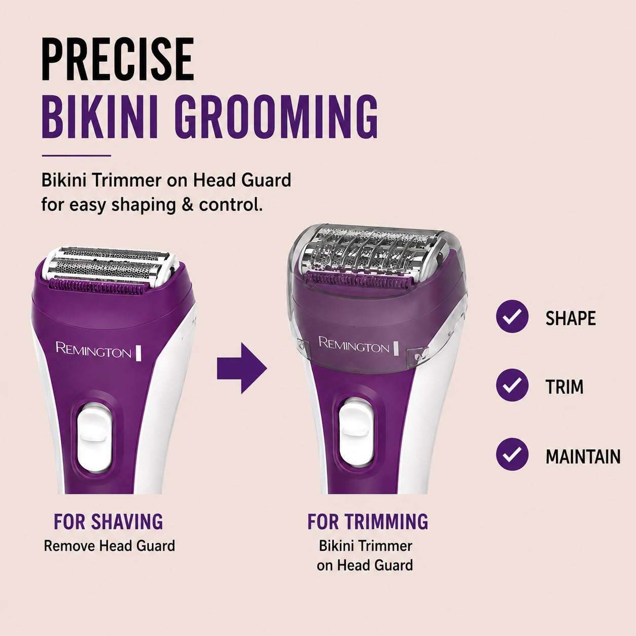 Remington Smooth & Silky Electric Foil Shaver - Image 6