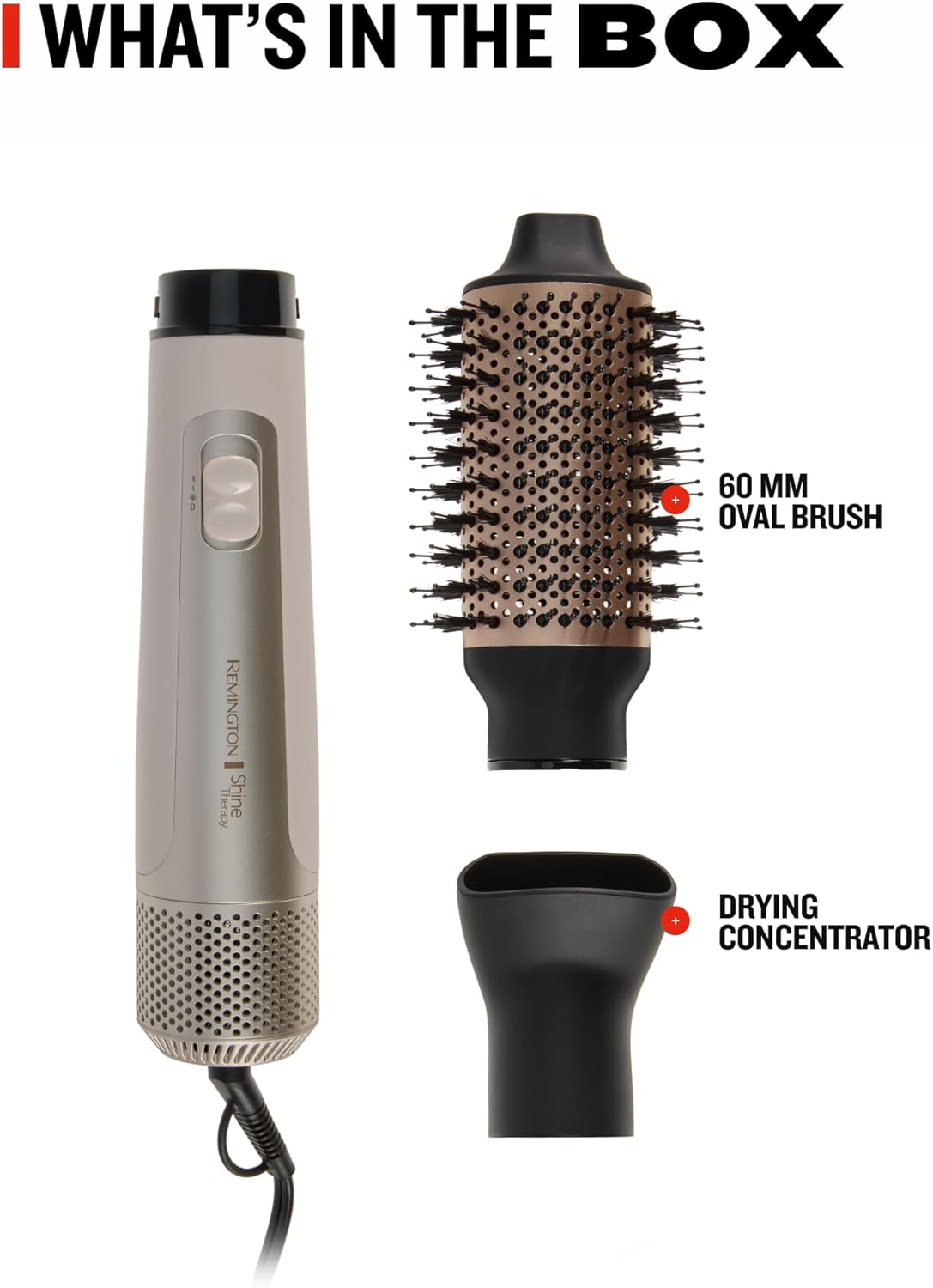 Shine Therapy 2.4 Hair Dryer Brush. Champagne - Image 2