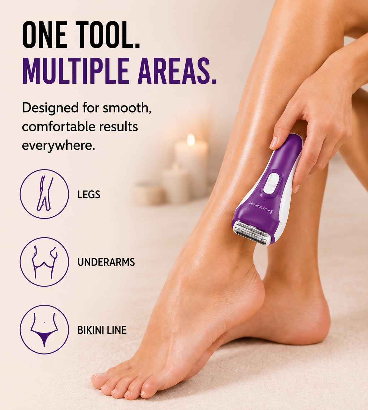 Remington Smooth & Silky Electric Foil Shaver - Image 9