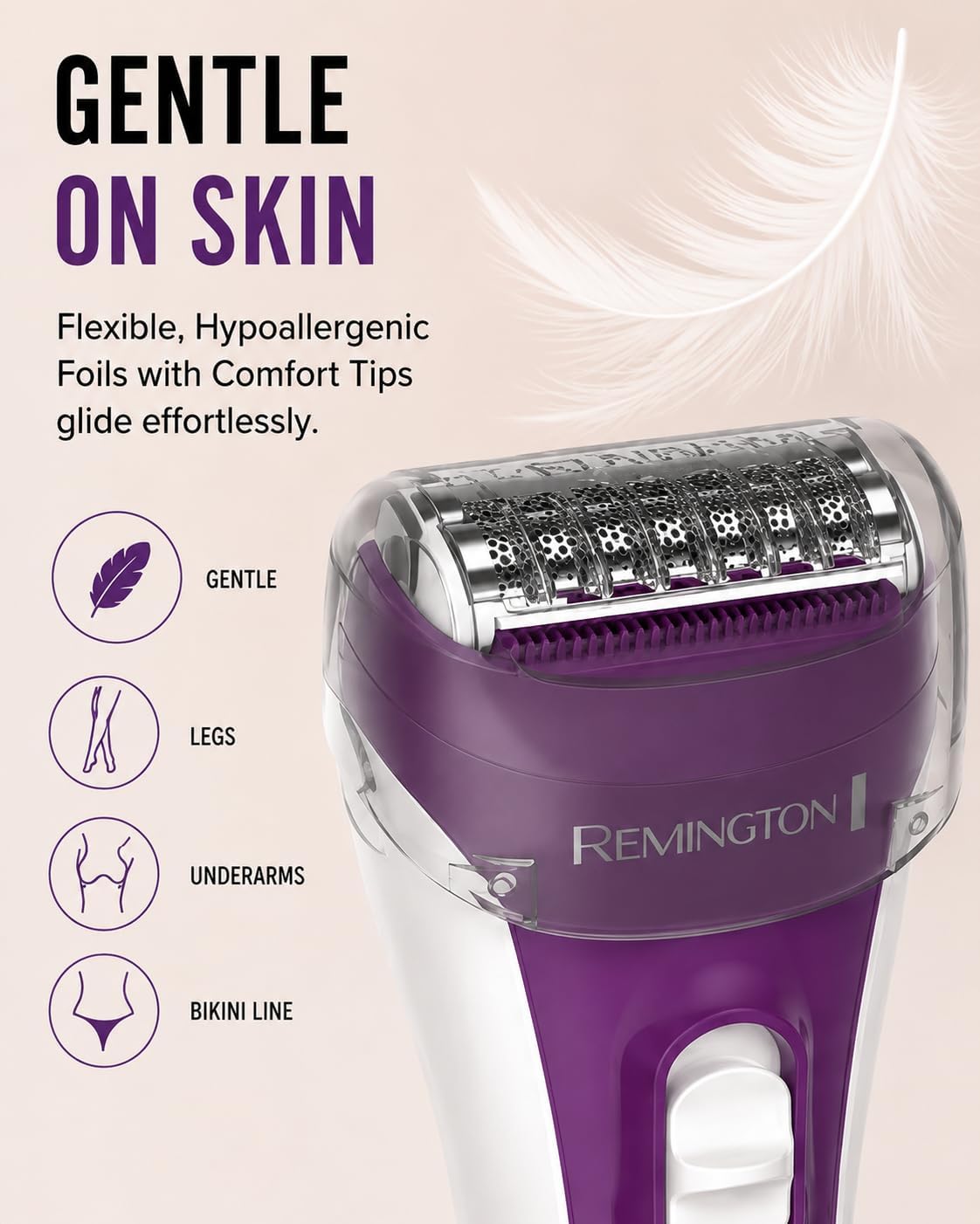 Remington Smooth & Silky Electric Foil Shaver - Image 5