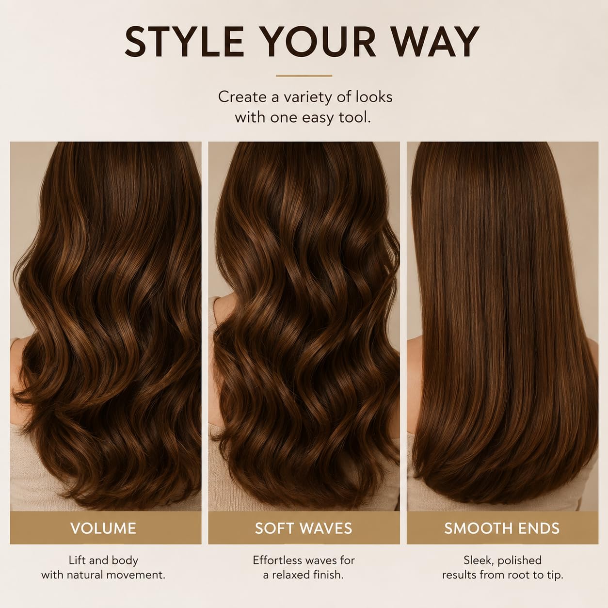Shine Therapy 1.75 Thermal Styling Brush. White - Image 7
