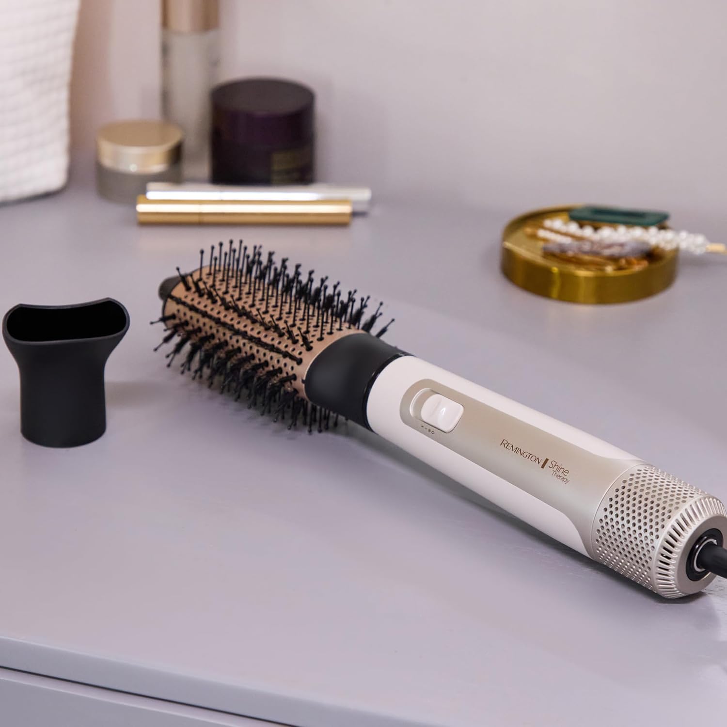 Shine Therapy 2.4 Hair Dryer Brush. Champagne - Image 9