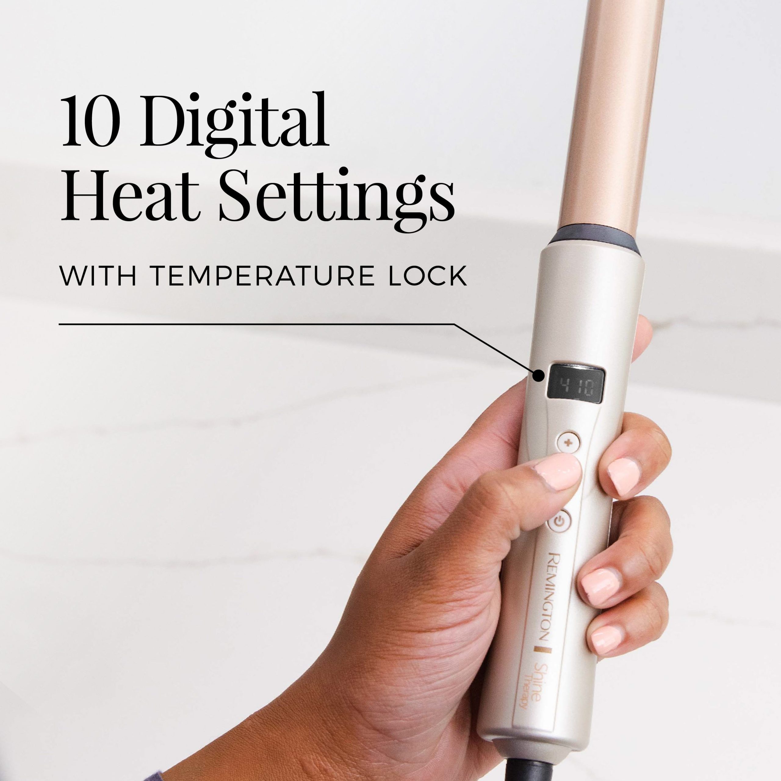 Shine Therapy™ 1 Straight Barrel Curling Wand - Image 3