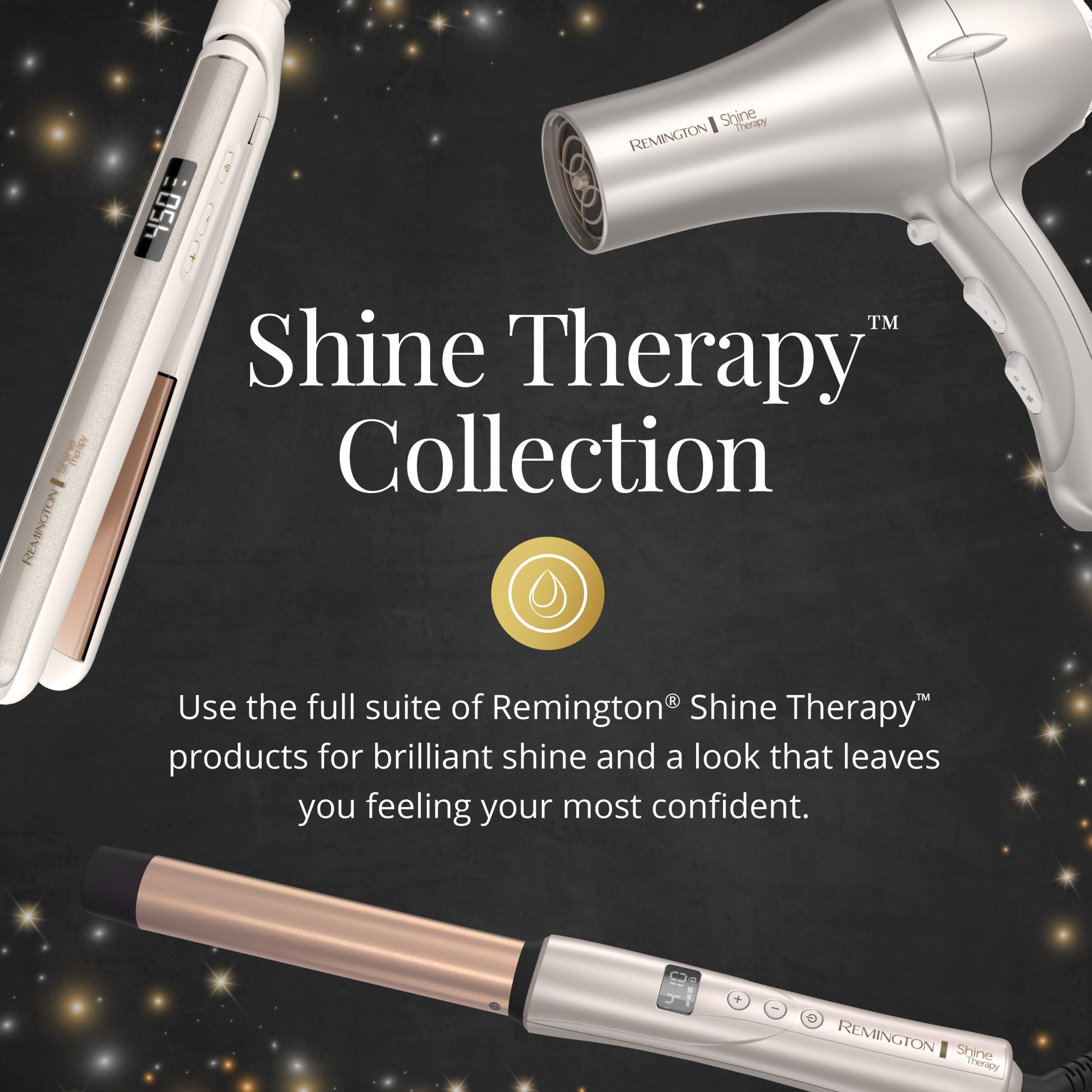 Shine Therapy™ ½-1 Tapered Curling Wand - Image 6