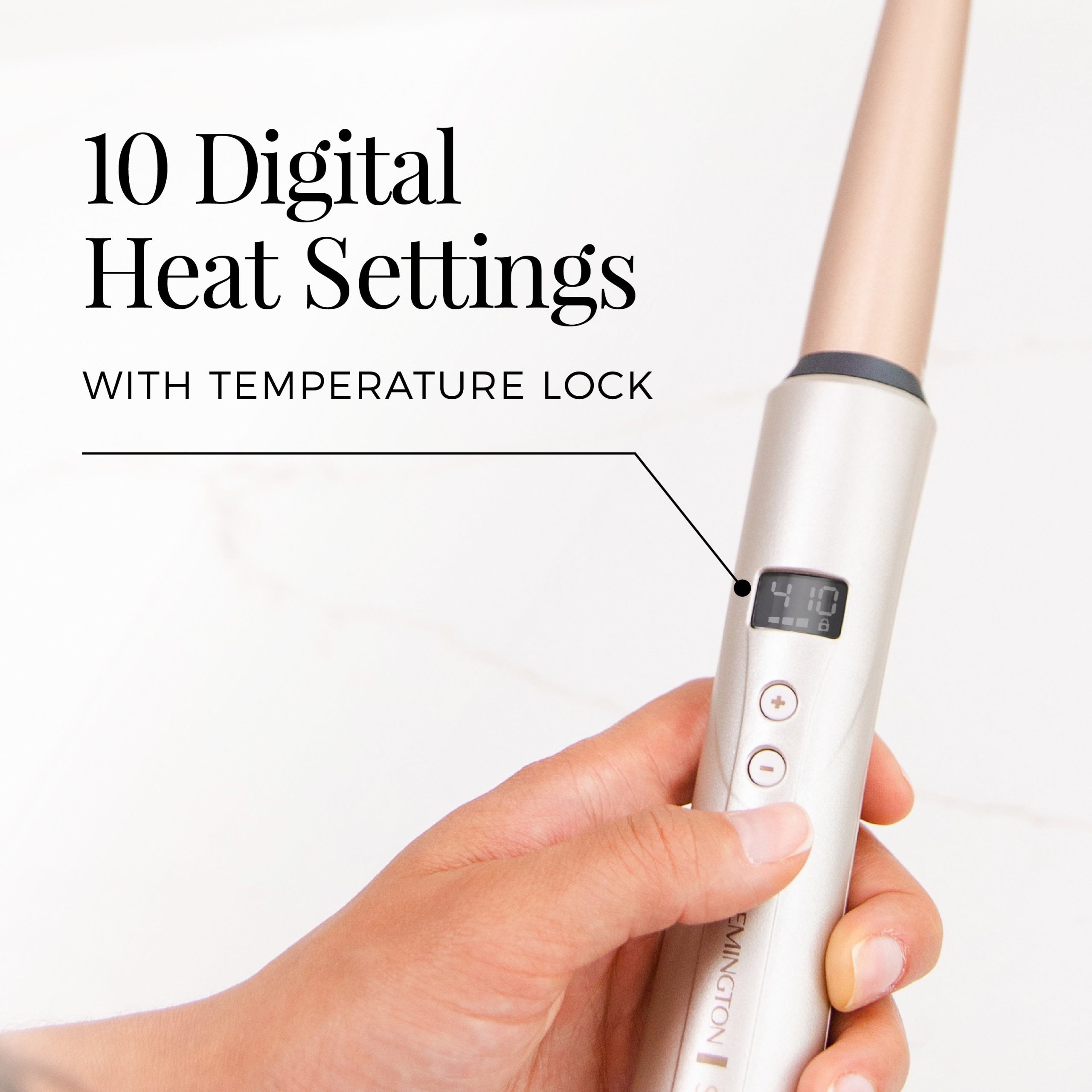 Shine Therapy™ ½-1 Tapered Curling Wand - Image 3