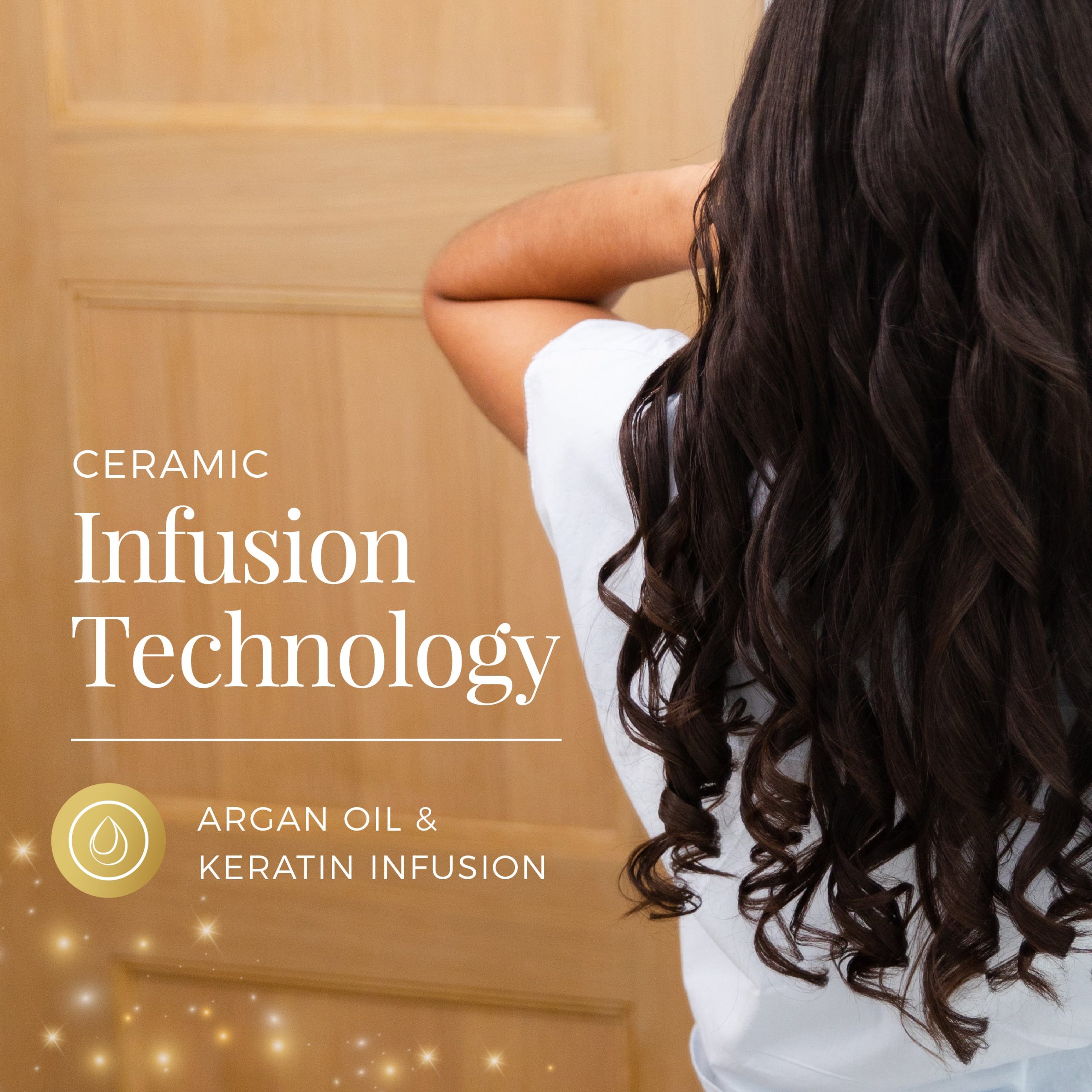 Shine Therapy™ ½-1 Tapered Curling Wand - Image 2