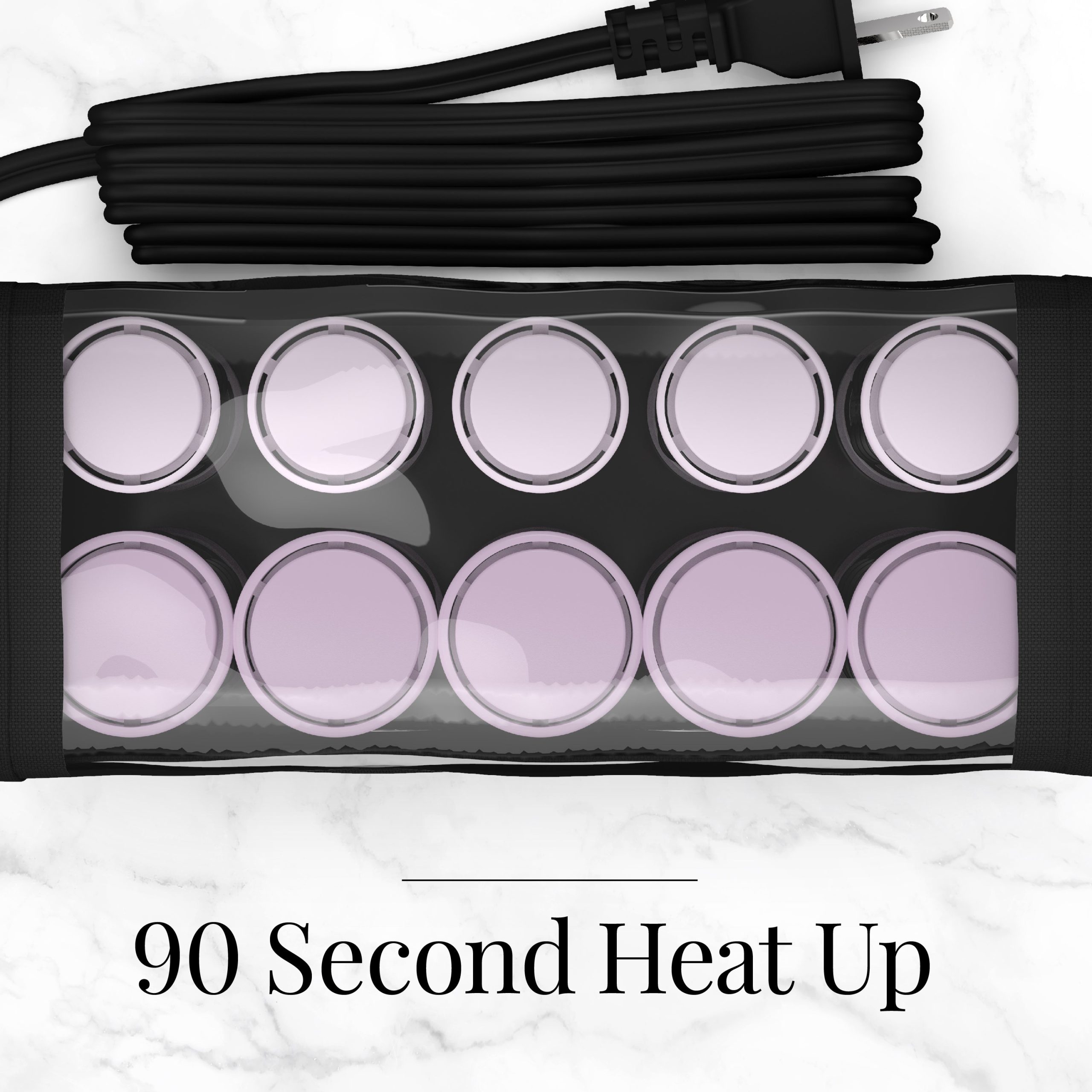 Compact Hair Setter Hot Rollers - Image 6