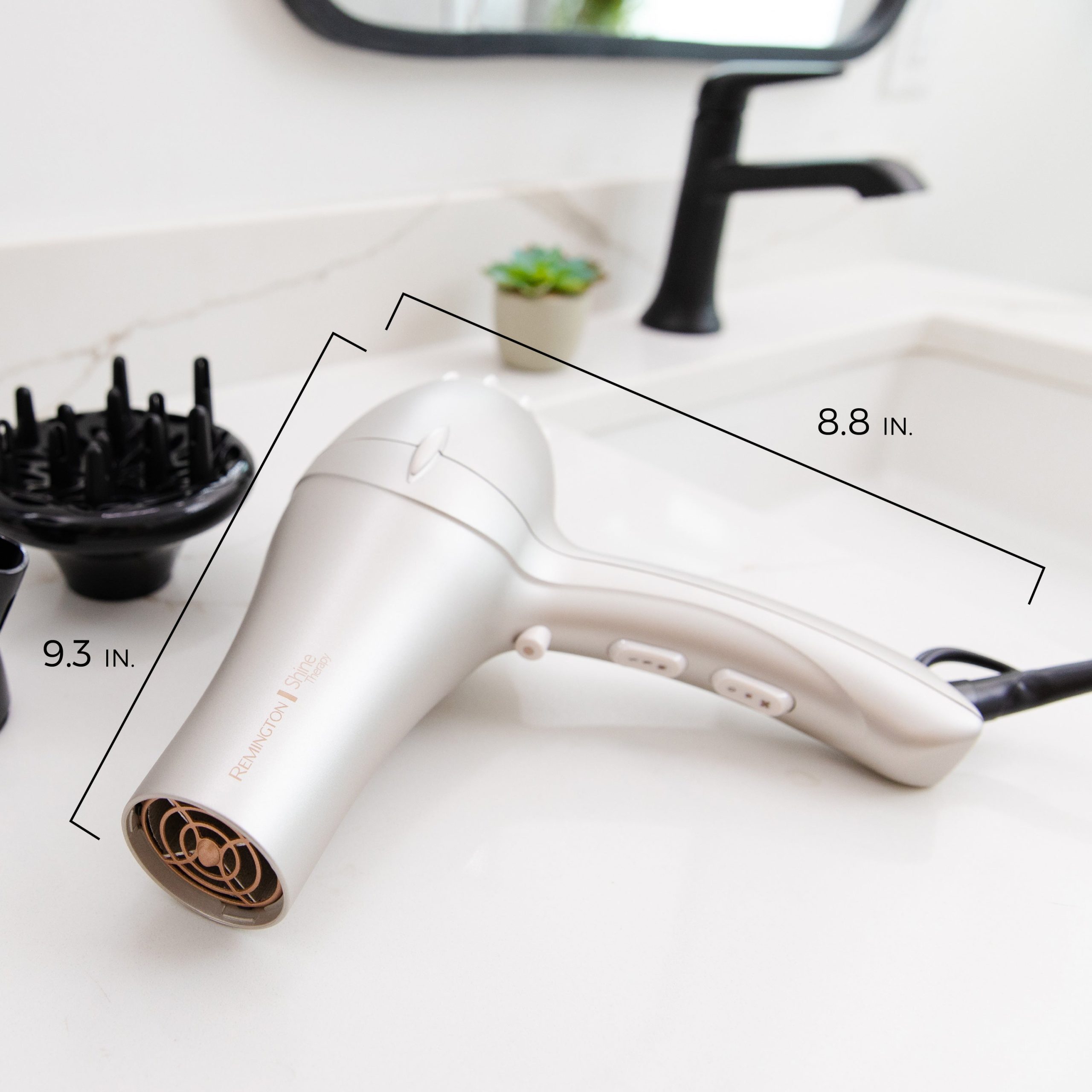 Shine Therapy™ Argan Oil & Keratin Hair Dryer - Image 2
