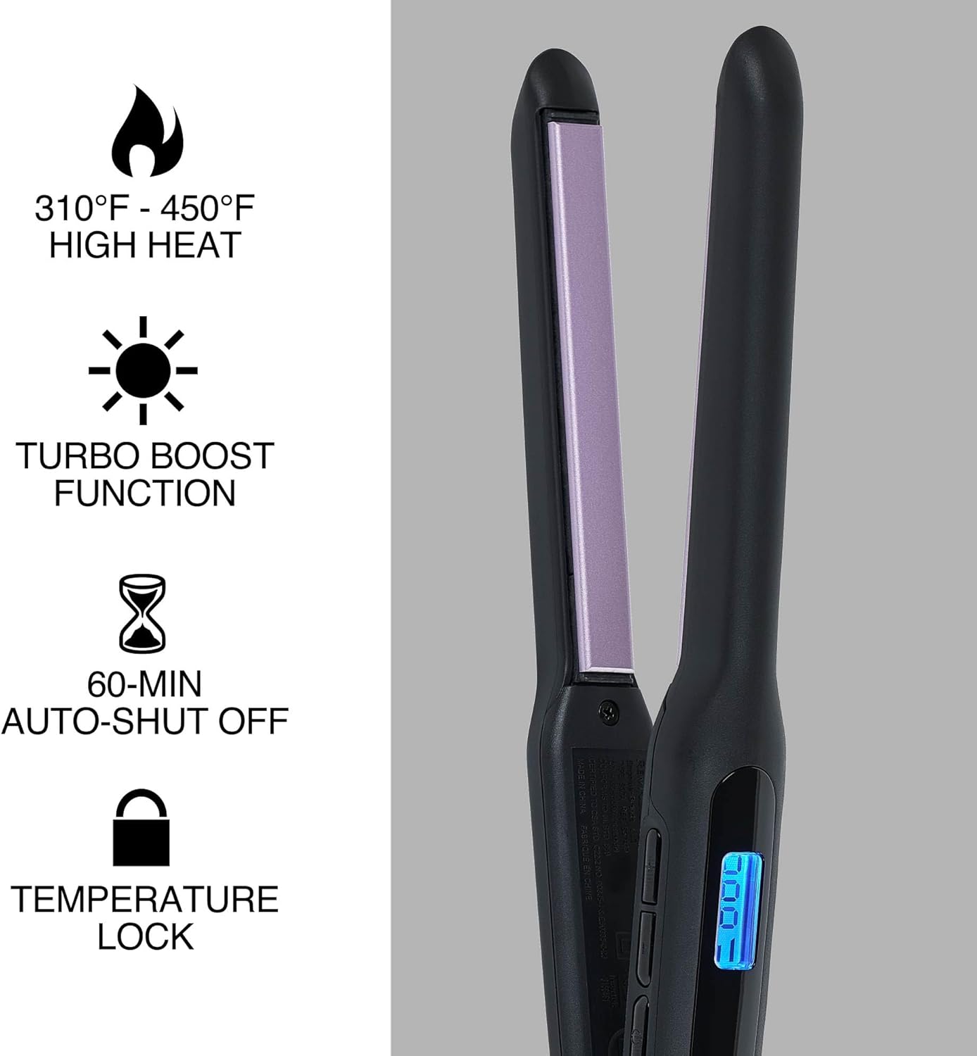 1/2 Anti-Static Technology Flat Iron - Image 2